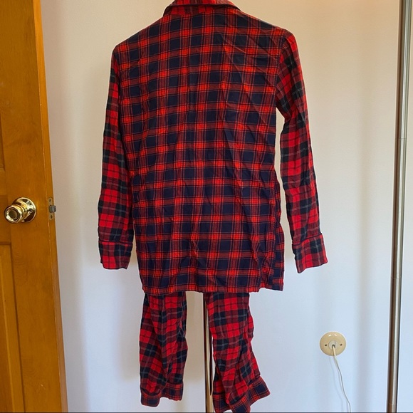 J. Crew Mixed Plaid Flannel Pajama Set - Picture 4 of 8